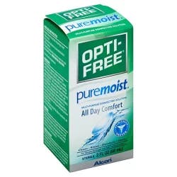 Opti Free Pure Moist Conta Lens Solution - 2 Fz