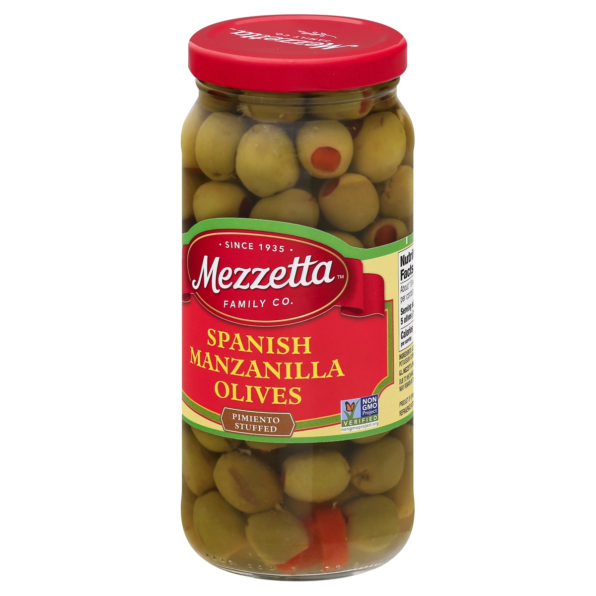 slide 3 of 10, MezzettaManzanilla Olives With Minced Pimento, 10 oz