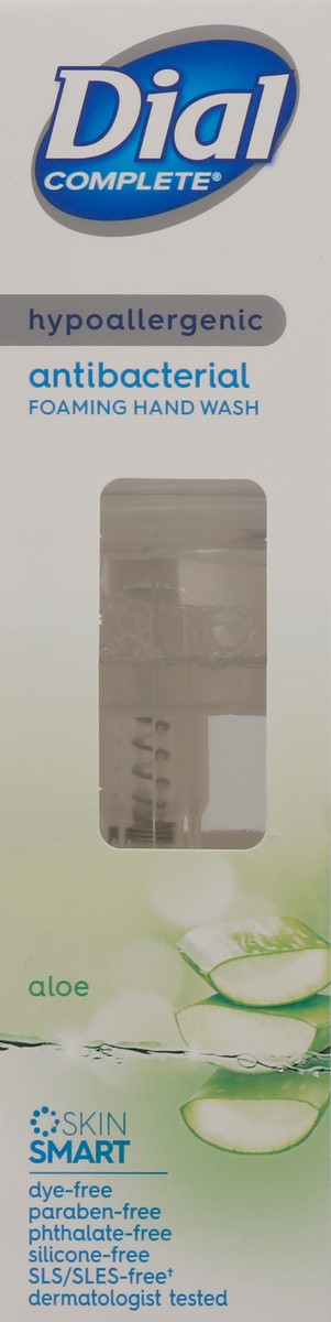 slide 7 of 9, Dial Antibacterial & Sensitive Foaming Aloe Scent Hand Wash + Aloe 7.5 fl oz, 7.5 fl oz