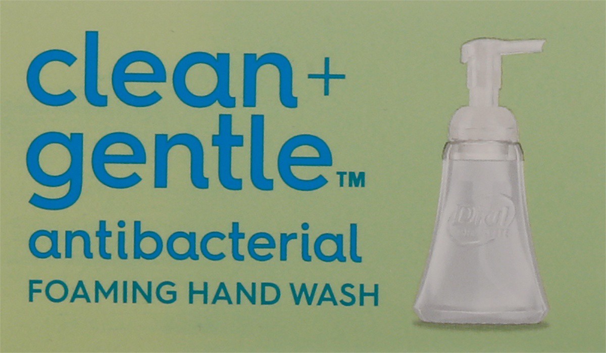 slide 3 of 9, Dial Antibacterial & Sensitive Foaming Aloe Scent Hand Wash + Aloe 7.5 fl oz, 7.5 fl oz