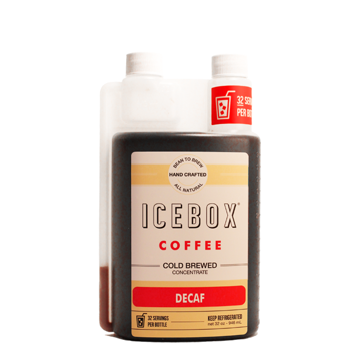 slide 1 of 1, Icebox Decaf Cold Brewed Coffee Concentrate, 32 oz