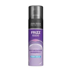 John Frieda Moisture Barrier Firm Hold Hairspray, Anti Frizz Hair Straightenener - 12oz