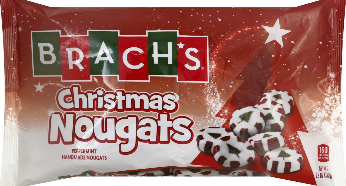 slide 5 of 5, Brach's Holiday Nougats Peppermint Candy, 13 oz