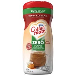 Coffee-Mate Nestle Coffee Mate Zero Sugar Vanilla Caramel Powedered Creamer 10.2 Oz