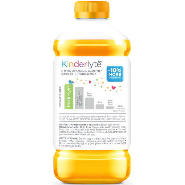 slide 12 of 13, Kinderlyte Electrolyte Solution 33.8 fl oz, 33.8 fl oz