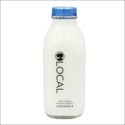 Oakridge Milk Oakridge Dairy 2 % Milk Glass Bottle