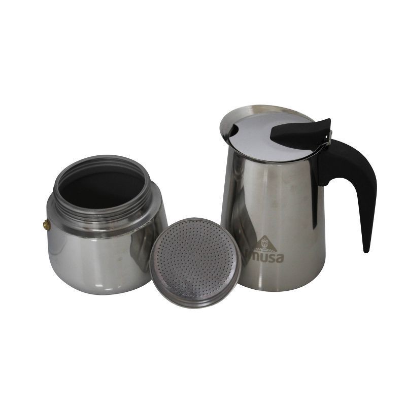 slide 2 of 7, IMUSA 6 Cup Stainless Steel Stovetop Coffeemaker, 1 ct