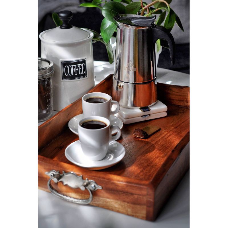 slide 5 of 7, IMUSA 6 Cup Stainless Steel Stovetop Coffeemaker, 1 ct