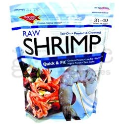 Seafood Shrimp Raw P&D Tail-On 31-40