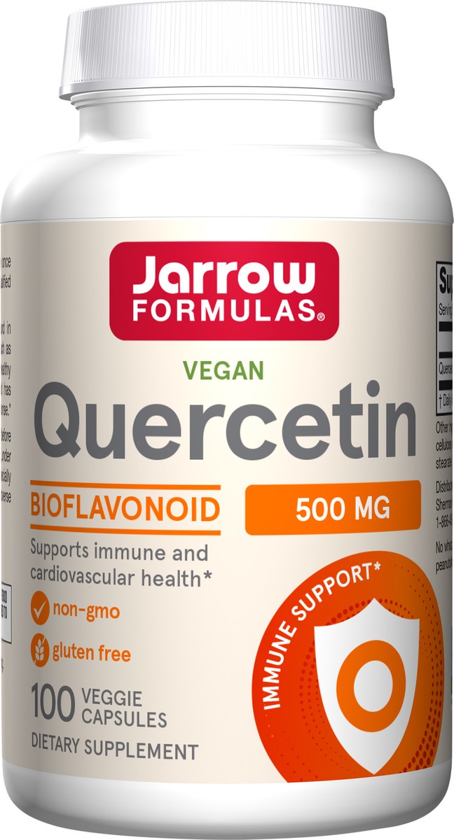 slide 3 of 4, Jarrow Formulas Quercetin Dietary Supplement, 100 ct