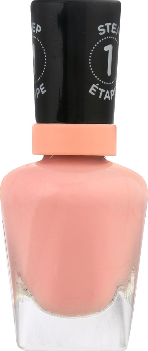 slide 6 of 11, Sally Hansen Miracle Gel Neon Peach Please 051 Nail Color 14.7 ml, 0.5 oz