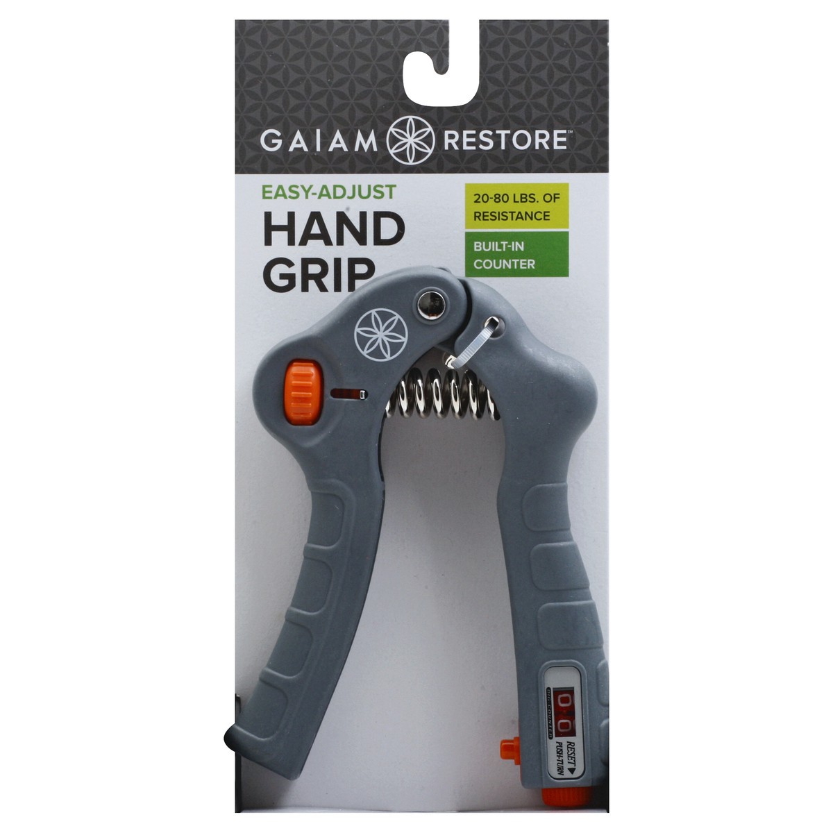 slide 7 of 8, Gaiam Hand Grip, Easy-Adjust, 1 ct
