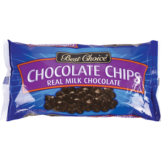 slide 1 of 1, Best Choice Milk Chocolate Baking Chips, 11.5 oz