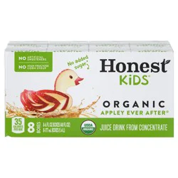 Honest Kids Appley Ever After Cartons, 6 fl oz, 8 Pack