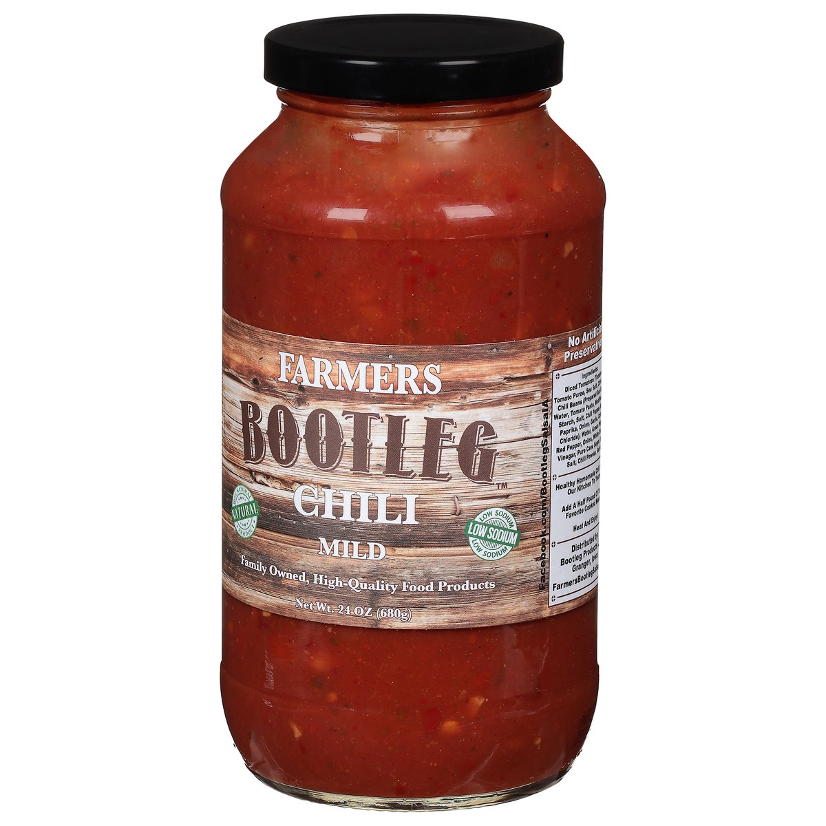 slide 2 of 14, Farmer's Bootleg Mild Chili 24 oz, 24 oz