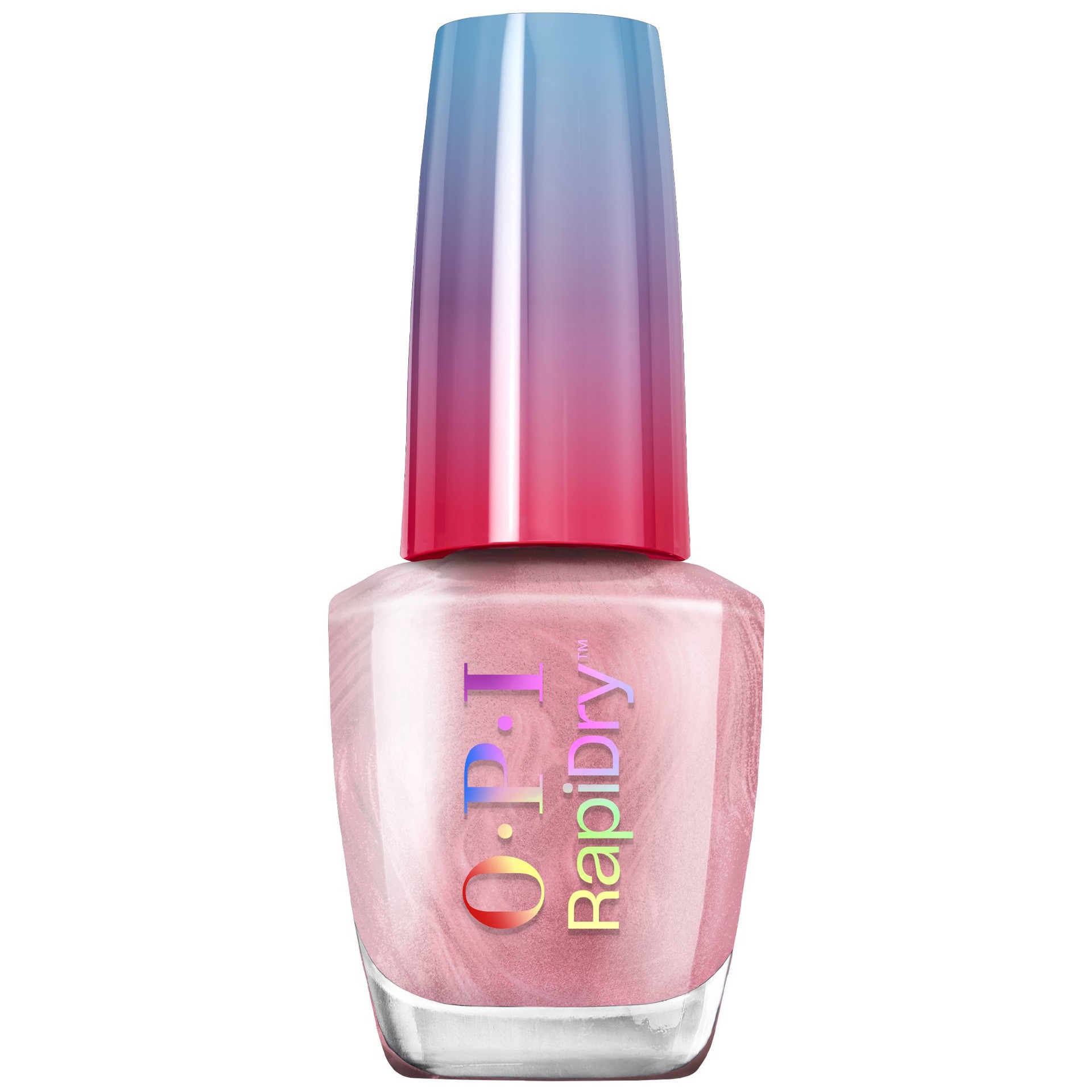 slide 1 of 1, OPI RapidDry Nail Polish - Flash N' Flirty, 1 ct