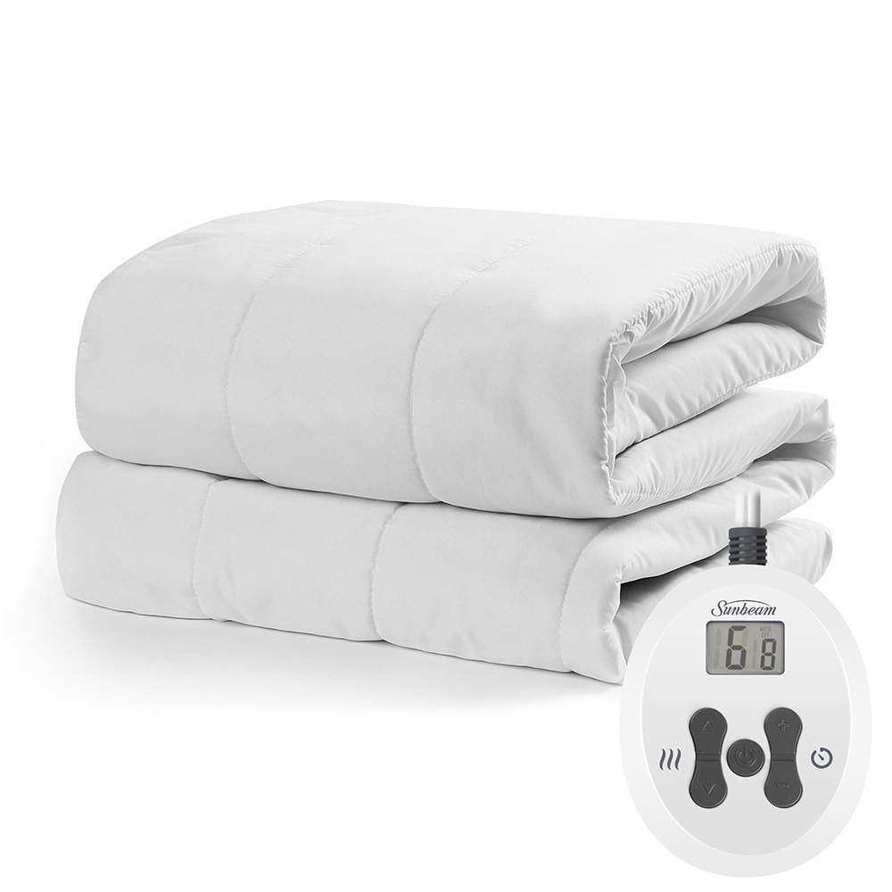 slide 1 of 1, Sunbeam Quilted Heated King Size Mattress Pad, 1 ct