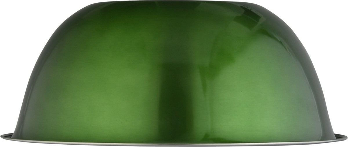 slide 7 of 10, Basic Essentials Tabletops Unlimited Stainless Steel Mixing Bowl - Green, 5 qt
