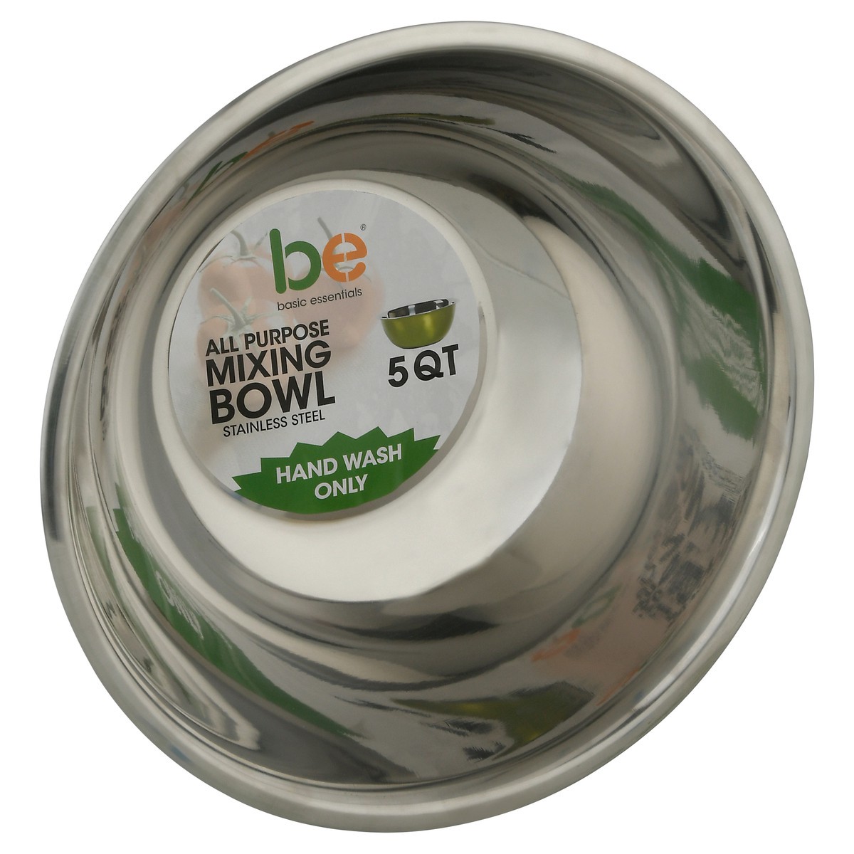 slide 2 of 10, Basic Essentials Tabletops Unlimited Stainless Steel Mixing Bowl - Green, 5 qt
