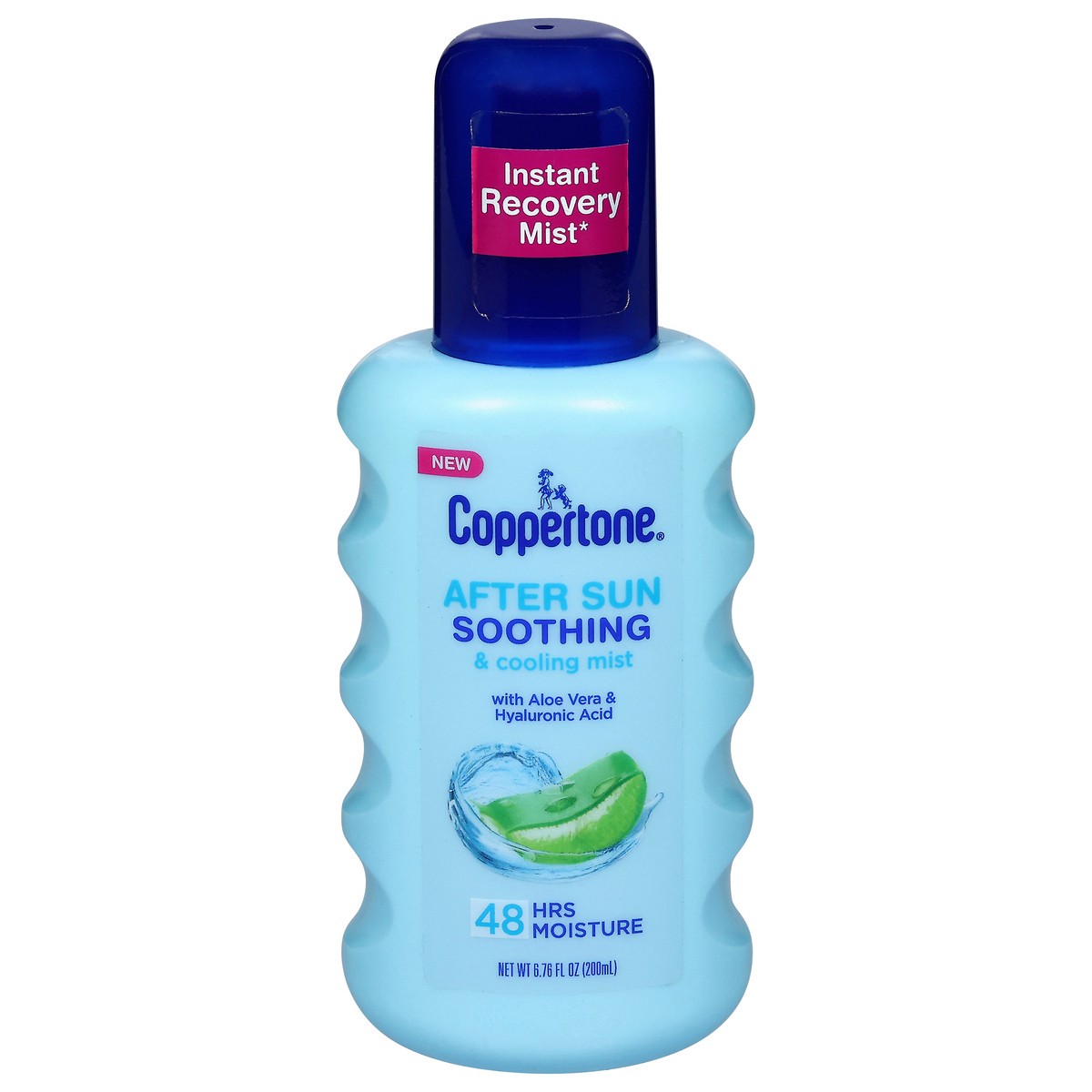 slide 2 of 4, Coppertone After Sun Soothing & Cooling Mist with Aloe Vera & Hyaluronic Acid 6.76 fl oz, 6.76 fl oz