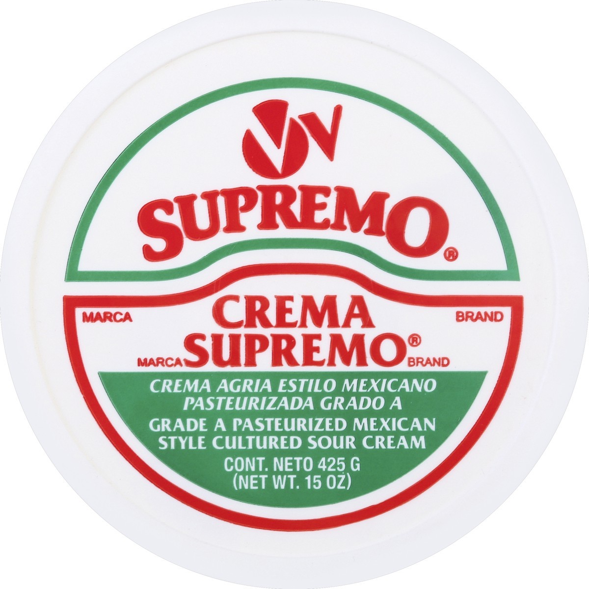 slide 2 of 3, Supremo Sour Cream 15 oz, 15 oz