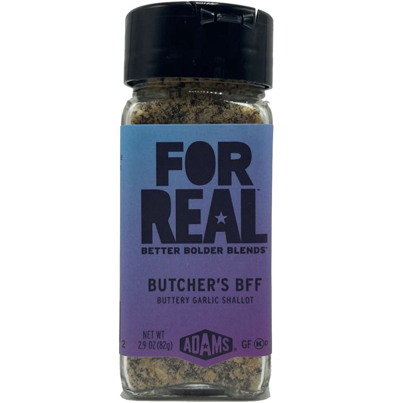 slide 1 of 1, Adams For Real Butcher's BFF Buttery Garlic Shallot 2.9 oz, 2.9 oz