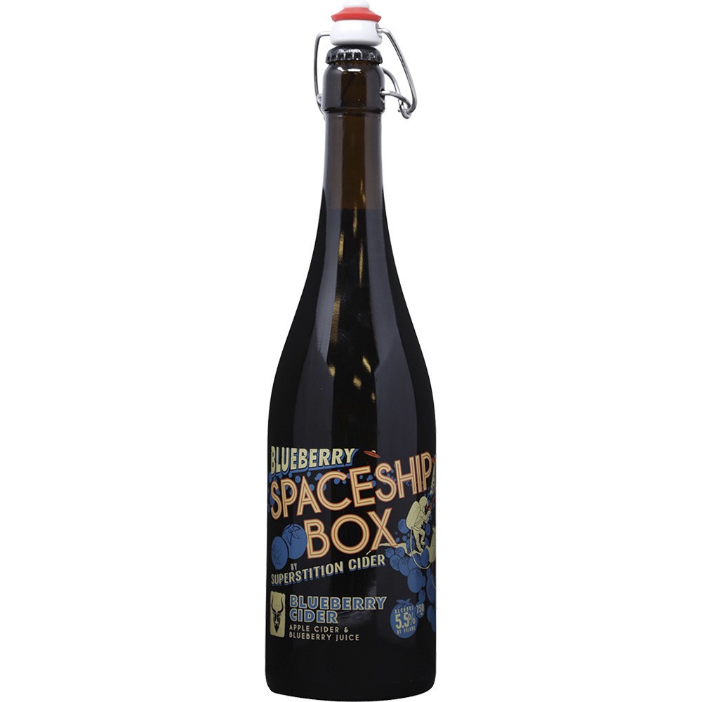 slide 1 of 1, Superstition Meadery Superstition Blueberry Spaceship, 750 ml