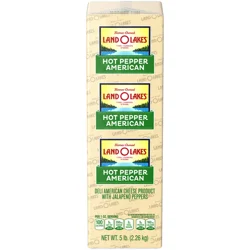Land O Lakes Deli Hot Pepper American Cheese - Regular Sliced