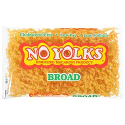 No Yolks Broad Macaroni 12 oz