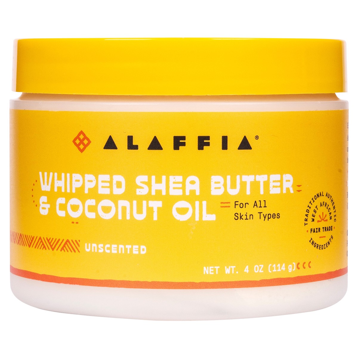 slide 1 of 7, Alaffia Whipped Shea Butter & Coconut Oil Body Butter, 4 oz