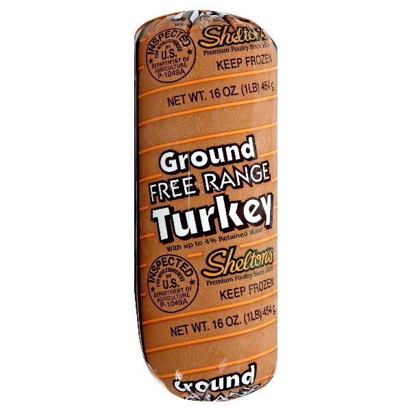 slide 1 of 1, Shelton's Ground Turkey, 16 oz