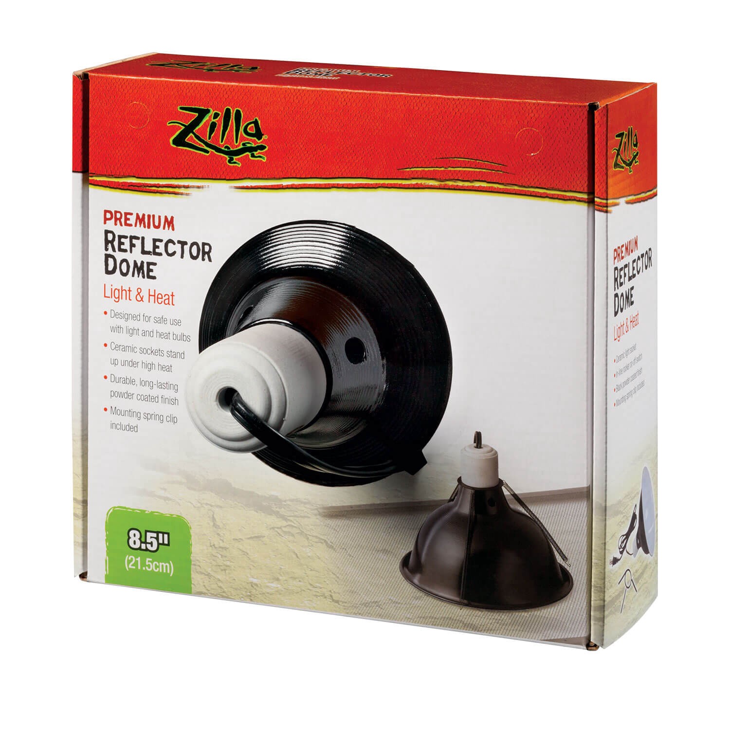 slide 1 of 16, Zilla Premium Reflector Domes 8.5 Inches, 1 ct