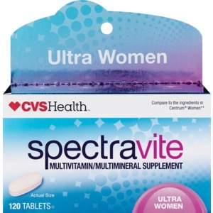 slide 1 of 1, CVS Health Spectravite Multivitamin Ultra Women's Tablets, 120 ct