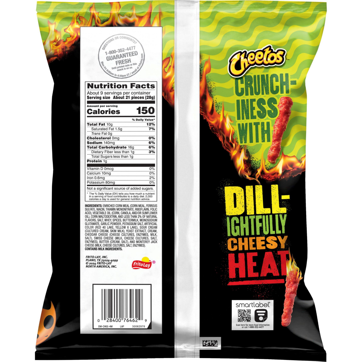 slide 13 of 13, Cheetos Flamin Hot Dill Pickle 8.5oz - 8.5 OZ, 8.5 oz