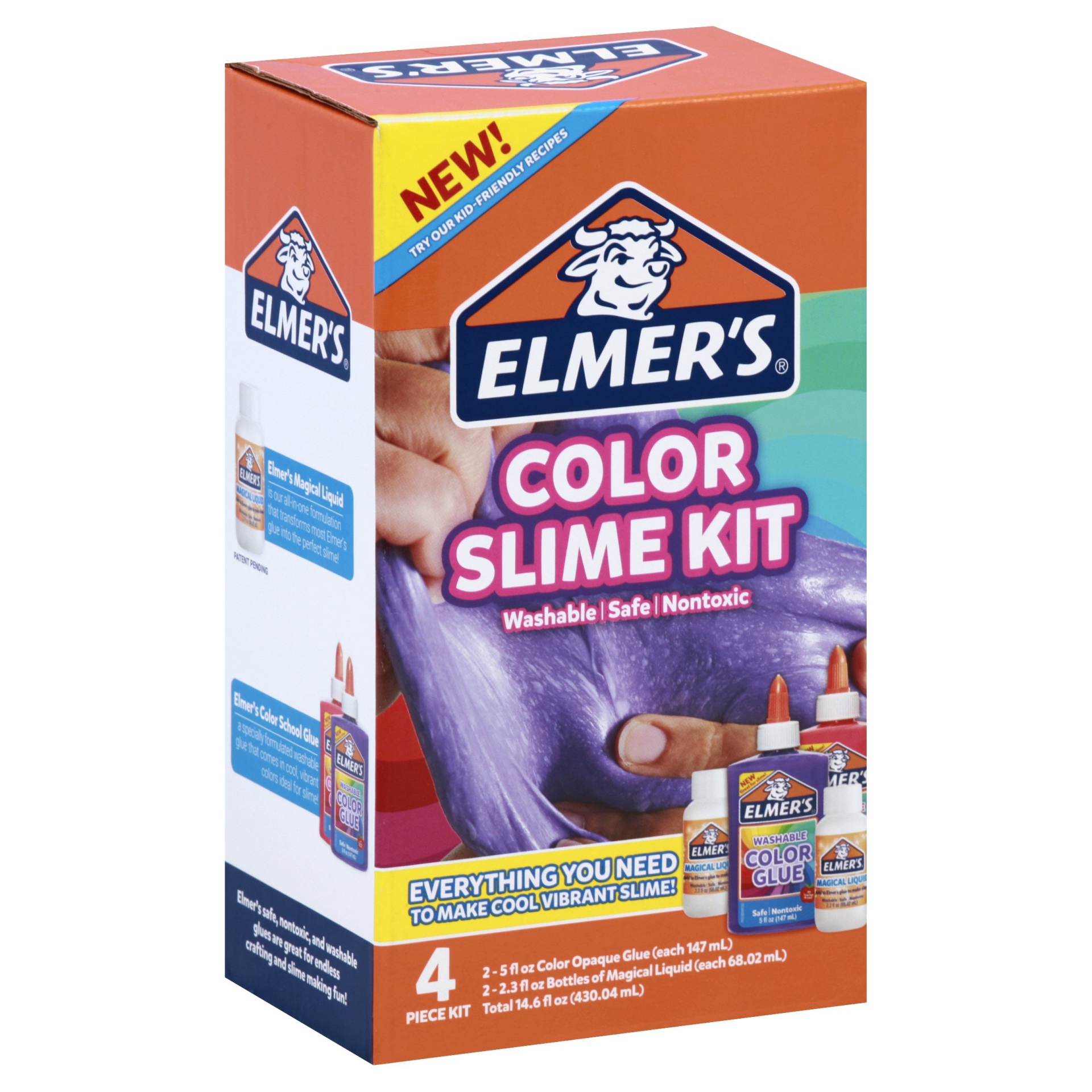 slide 1 of 8, Elmer's Opaque Glue Slime Kit, 1 ct