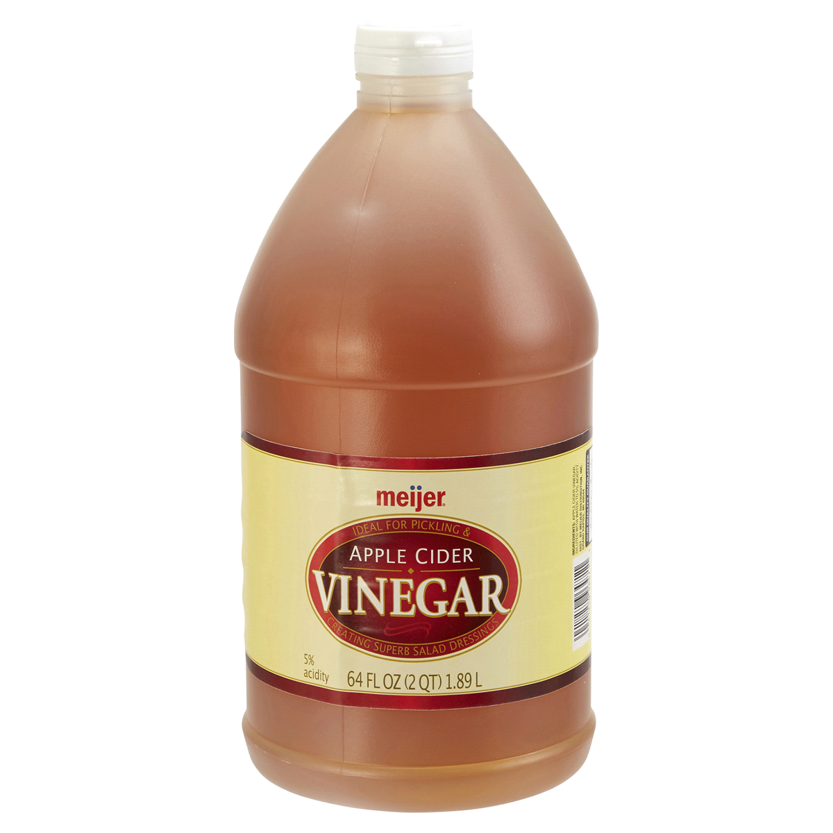 slide 1 of 1, Meijer Apple Cider Vinegar, 64 oz