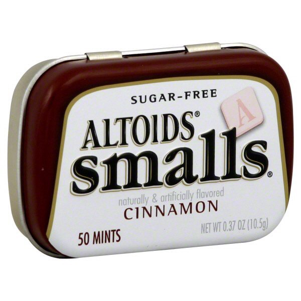 Altoids Smalls Cinnamon Sugar-Free Mints 50 ct | Shipt