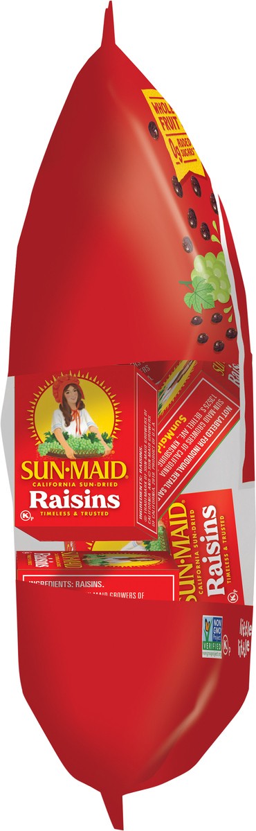 slide 7 of 7, Sun-Maid California Sun-Dried Raisins 12-Count Bag/.5oz Cartons, 6 oz