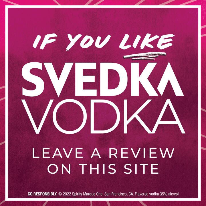slide 6 of 6, SVEDKA Raspberry Flavored Vodka, 1 L Bottle, 70 Proof, 33.81 fl oz