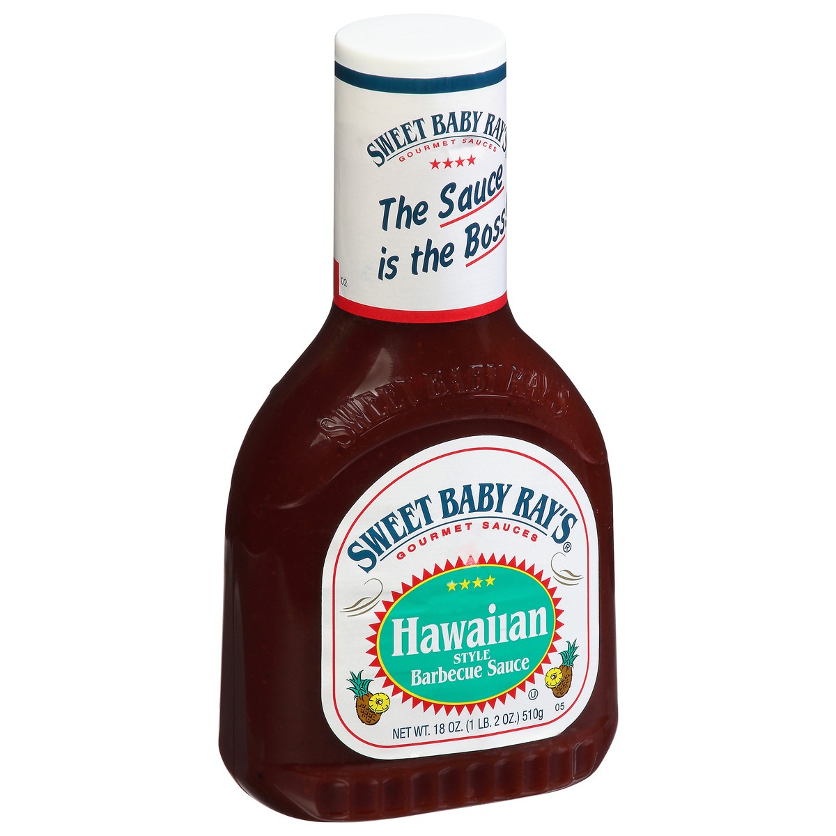 slide 2 of 9, Sweet Baby Ray's Hawaiian Barbeque Sauce, 18 oz
