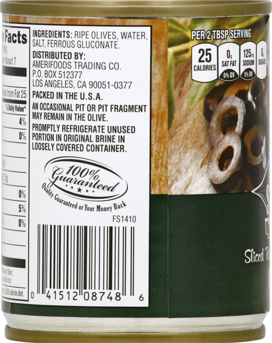 slide 5 of 6, First Street Sliced Ripe Olives - 3.8 oz, 3.8 oz