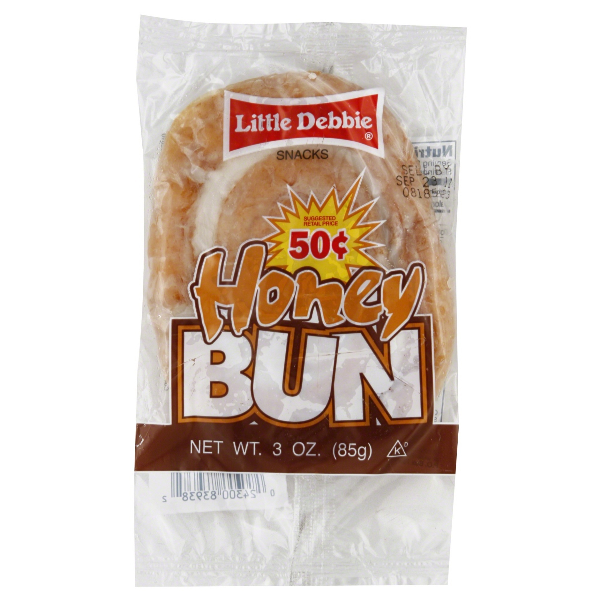 slide 1 of 1, Little Debbie Honey Bun, 3 oz