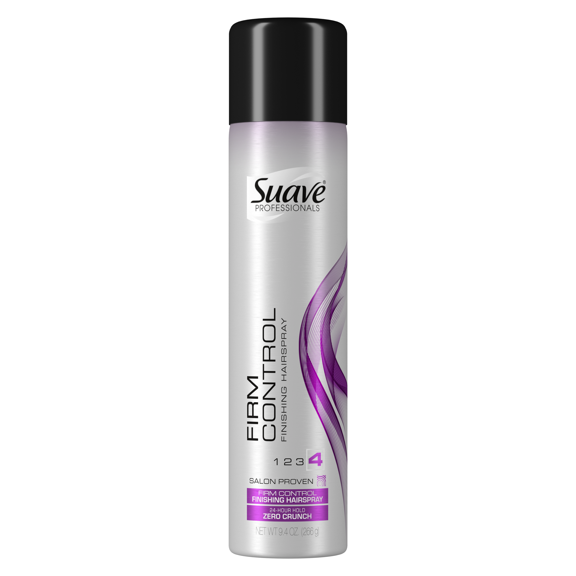 slide 3 of 4, Suave Professionals Firm Control Finishing Hairspray, 9.4 oz