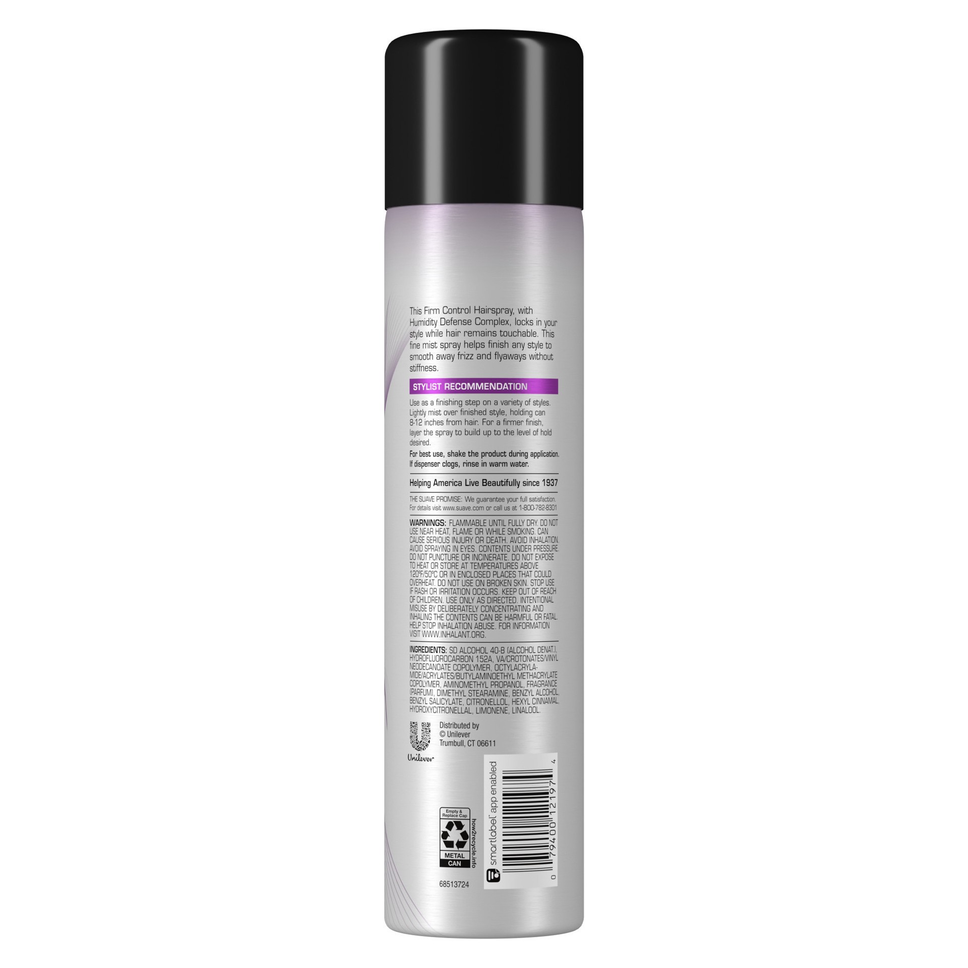 slide 4 of 4, Suave Professionals Firm Control Finishing Hairspray, 9.4 oz