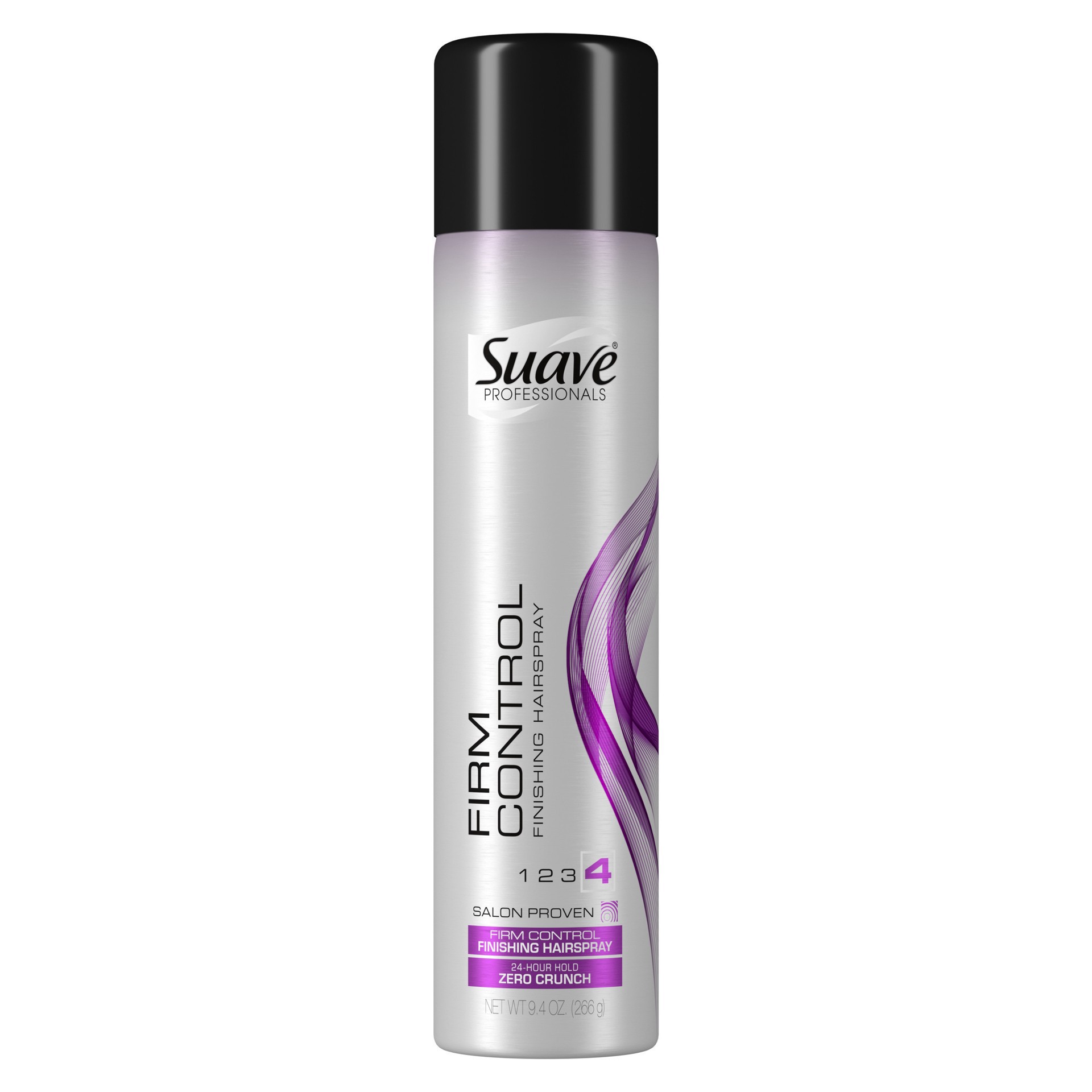 slide 1 of 4, Suave Professionals Firm Control Finishing Hairspray, 9.4 oz