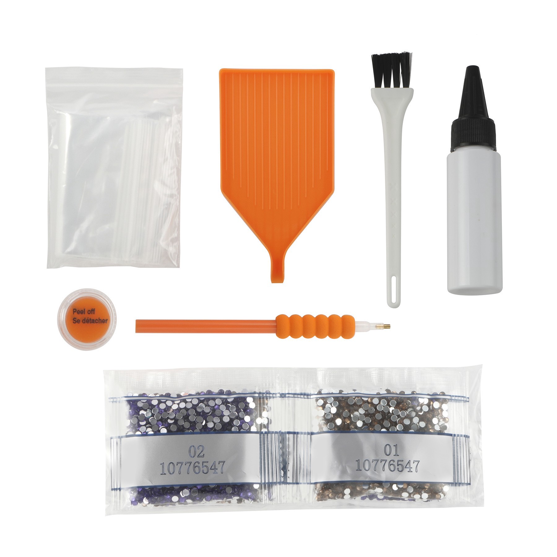 slide 3 of 4, 5.5" Crystal Ball Light-Up 3d Diamond Art Kit By Make Market, 5.5 in