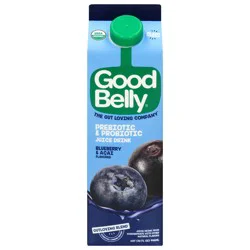 GoodBelly Probiotics Blueberry Acai Flavor Juice Drink 1 qt