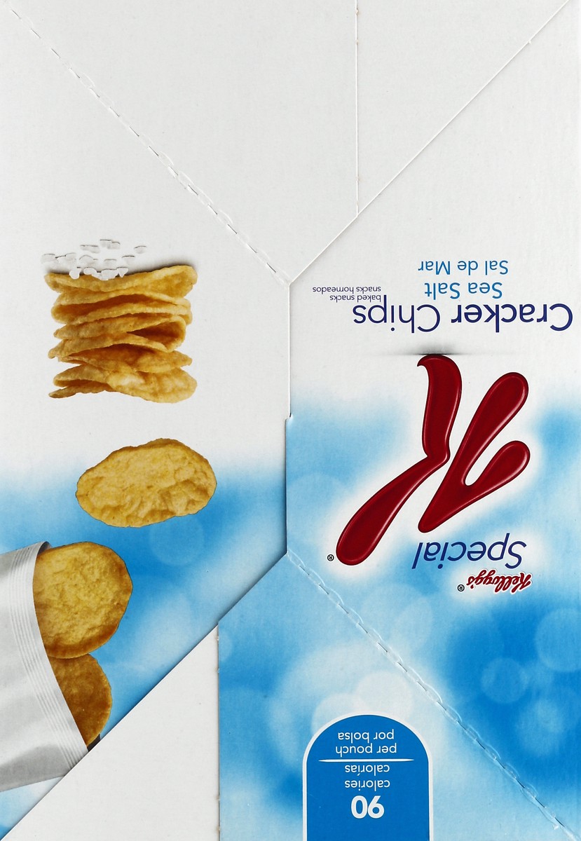 slide 4 of 6, Special K Sea Salt Cracker Chips, 4 ct; 0.87 oz