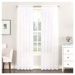Lichtenberg Emily Panel Voile - White - 84 in