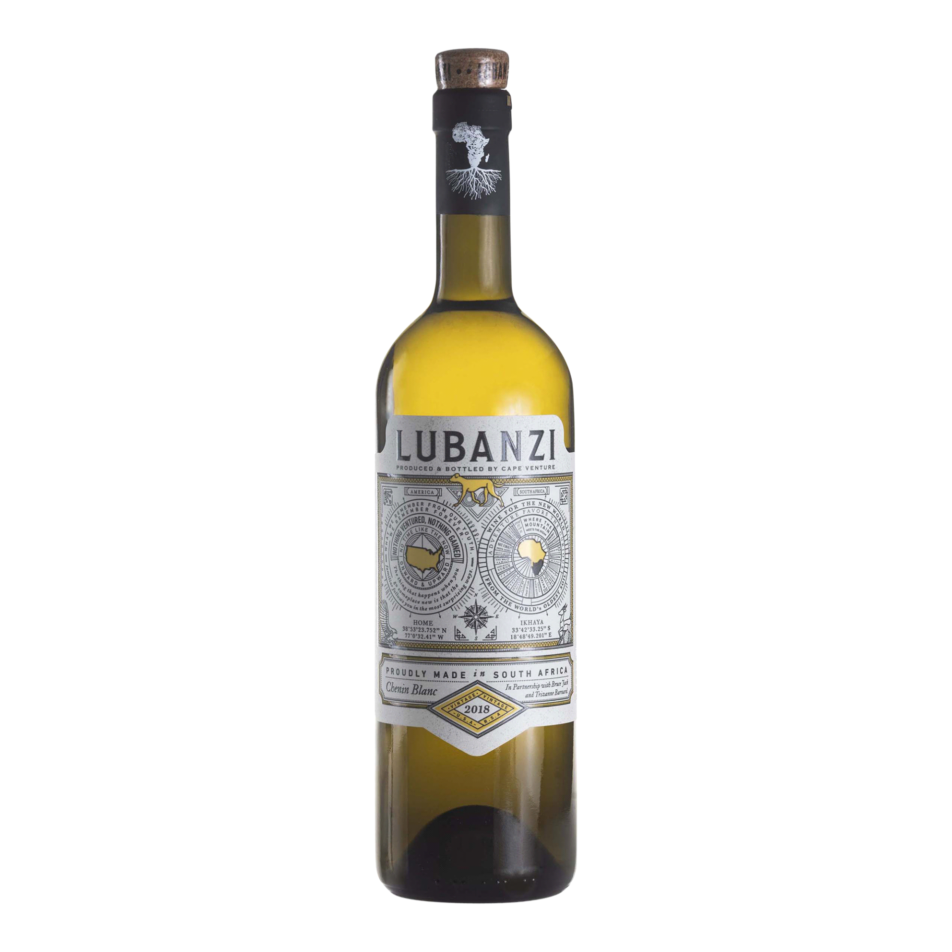 slide 1 of 1, Lubanzi Chenin Blanc, 750 ml